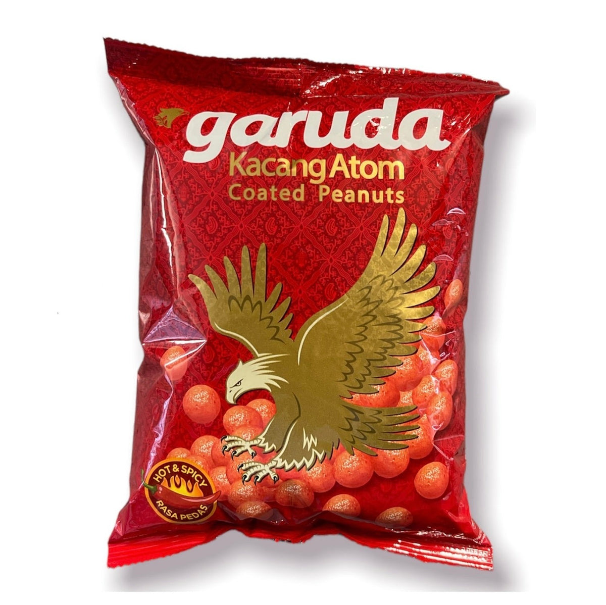 Garuda Kacang Atom Pedas Spicy Garlic Coated Peanuts – Indo Marketplace