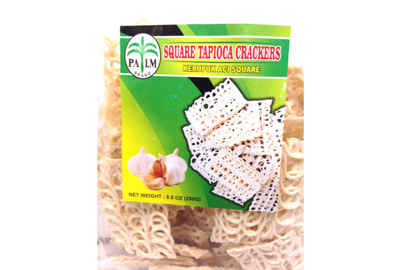 Kerupuk Aci Square  - Square Tapioca Crackers (pack of 2)