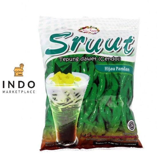 Sruut Tepung Dawet (Cendol) Pandan (pack of 6)